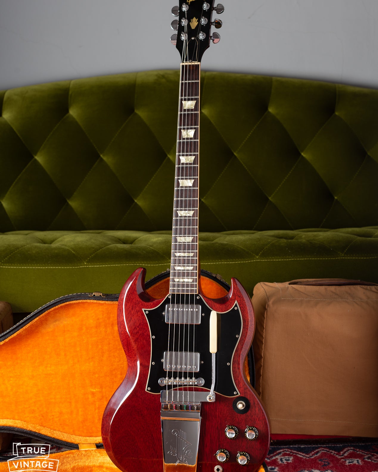 Gibson SG Standard 1969, Cherry Red, vintage original guitar