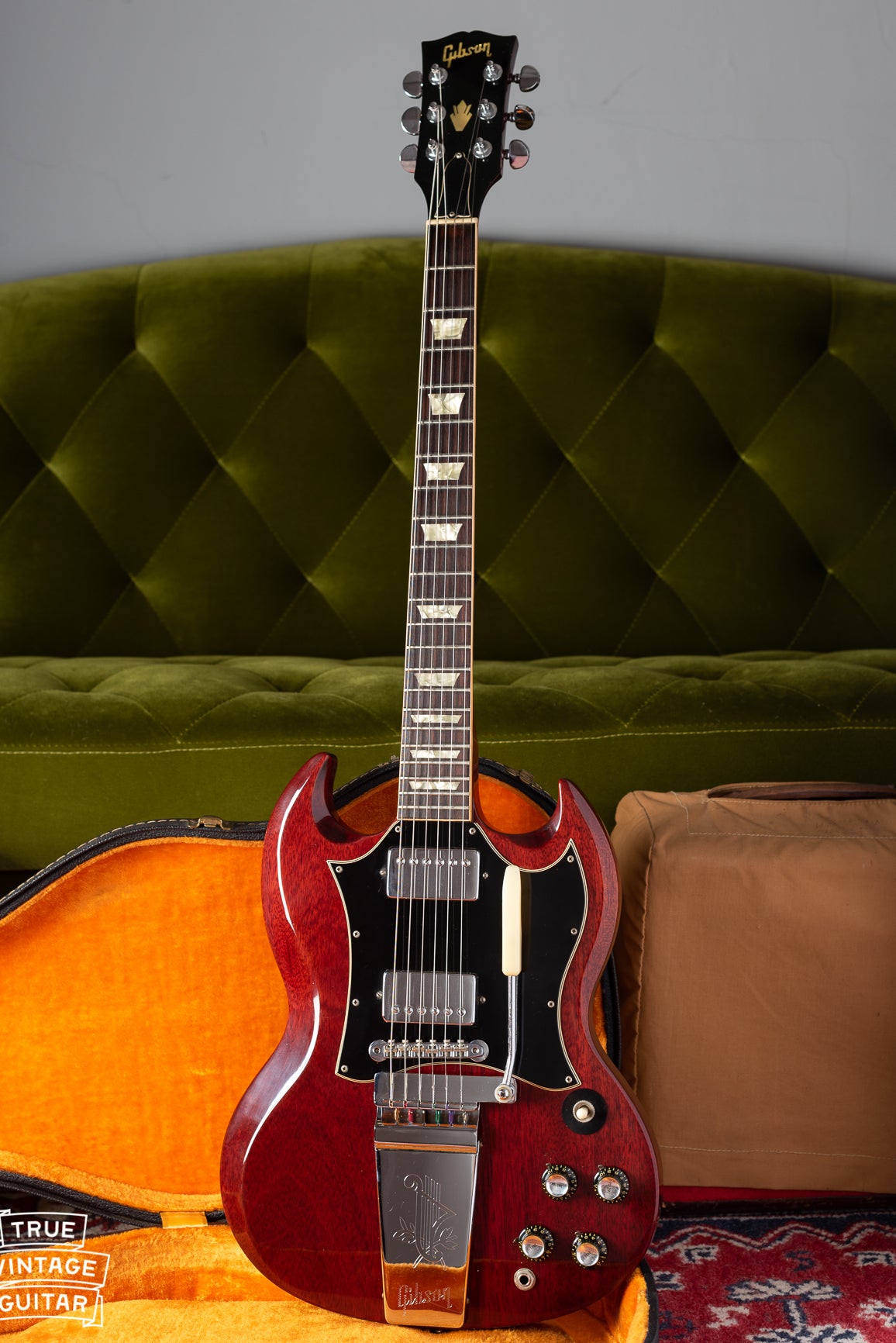 Gibson SG Standard 1969, Cherry Red, vintage original guitar