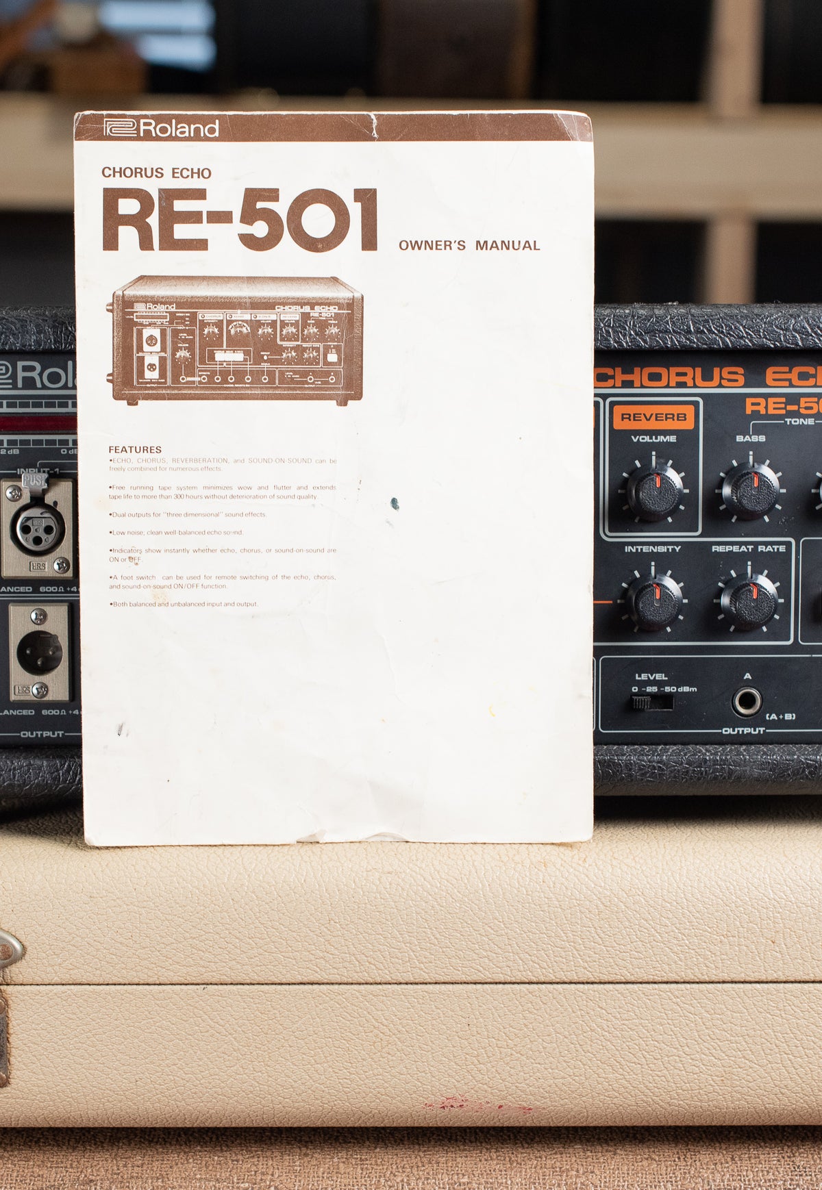 Vintage Roland RE-501 Chorus Echo Owner's Manual