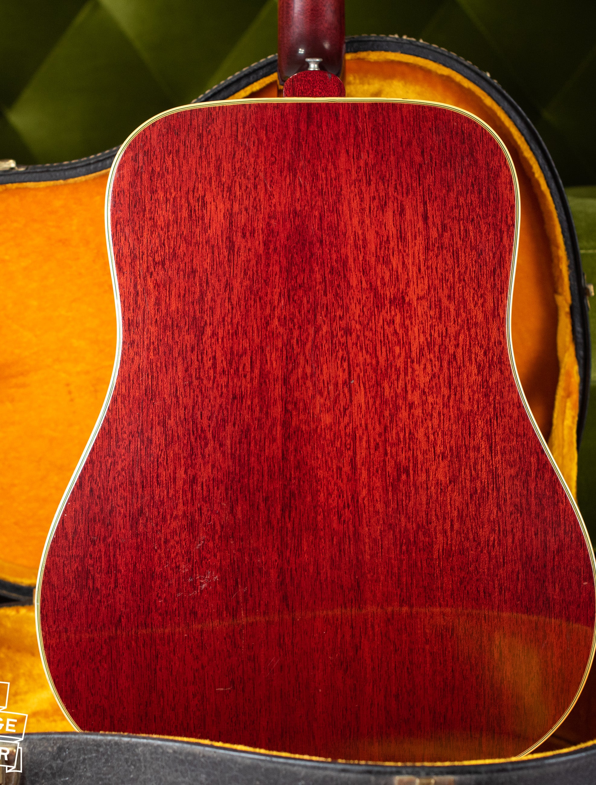Mahogany back Gibson Hummingbird guitar