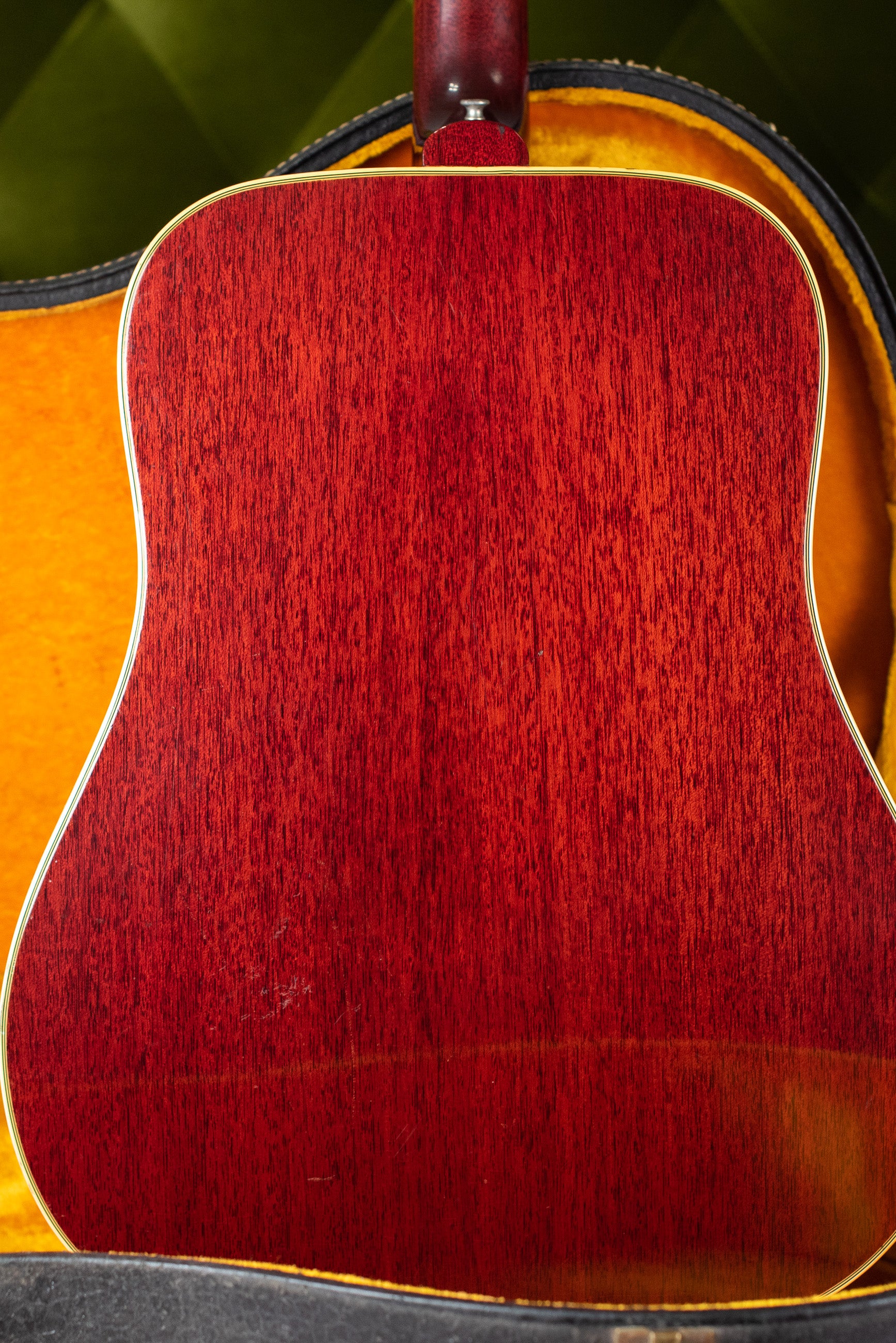 Mahogany back Gibson Hummingbird guitar