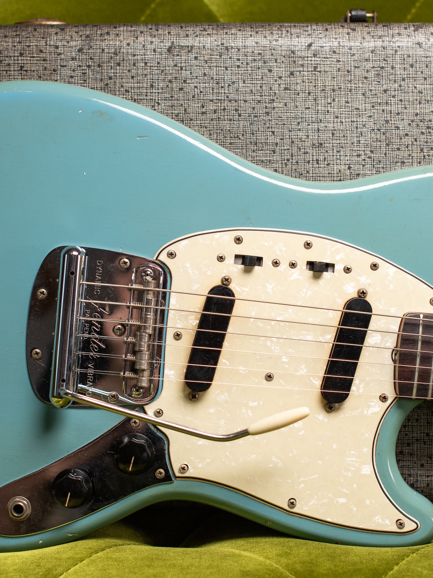 Vintage 1966 Fender Mustang Blue