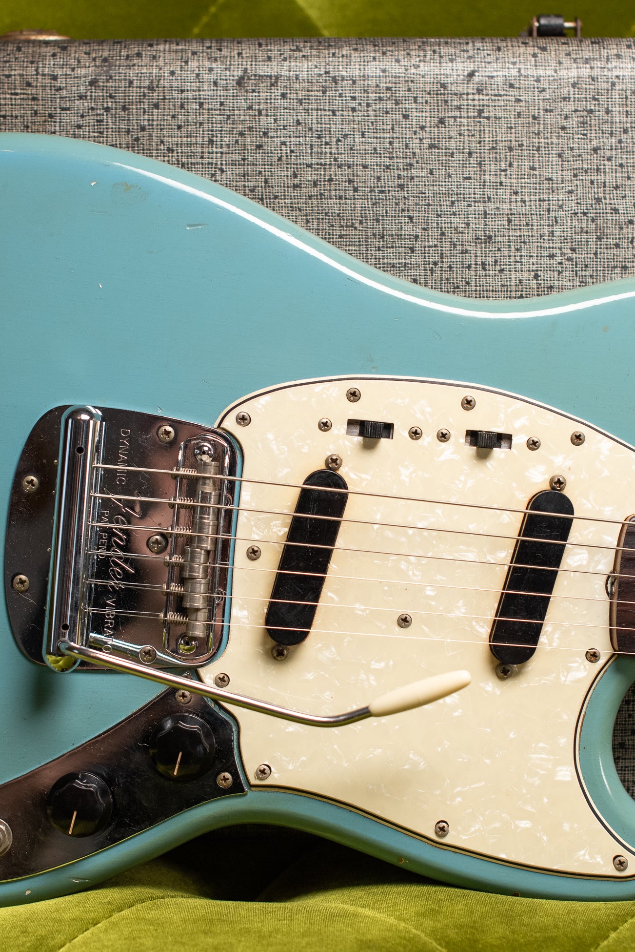 Vintage 1966 Fender Mustang Blue