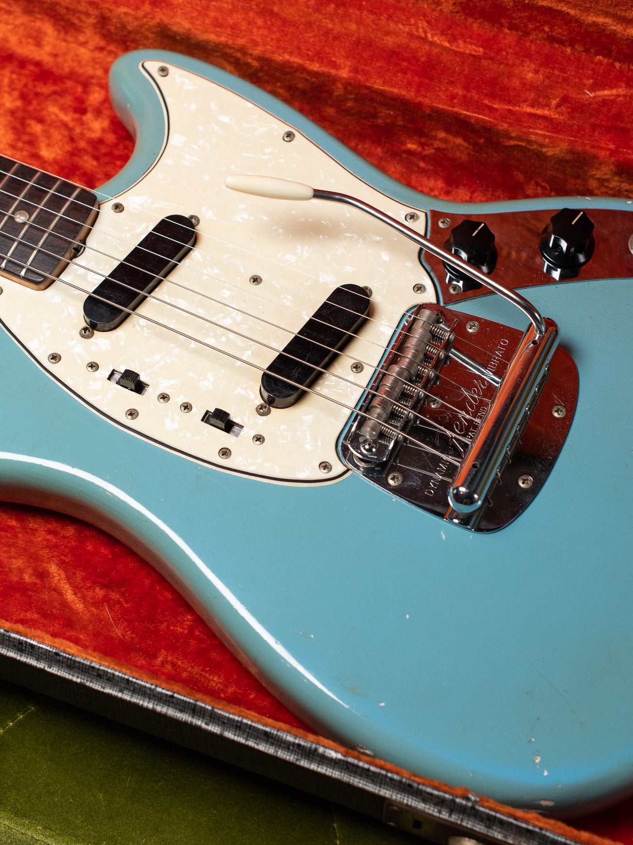Vintage 1966 Fender Mustang Blue