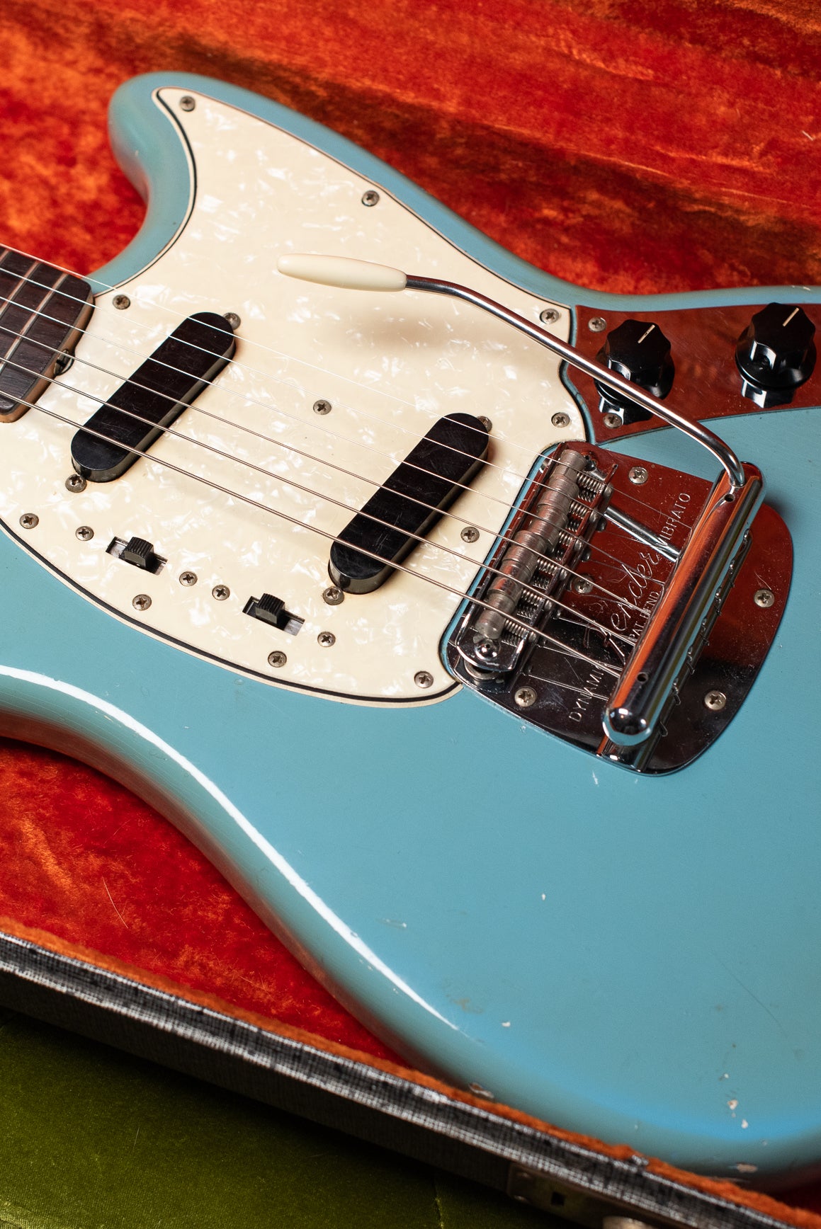 Vintage 1966 Fender Mustang Blue