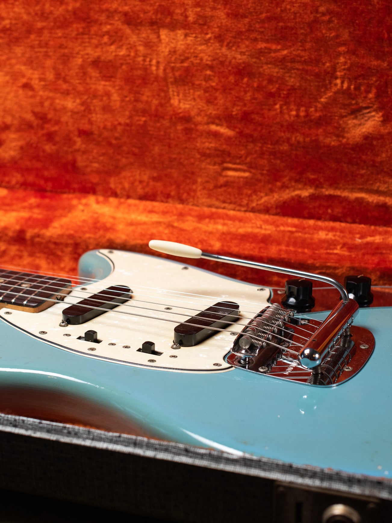 Vintage 1966 Fender Mustang Blue