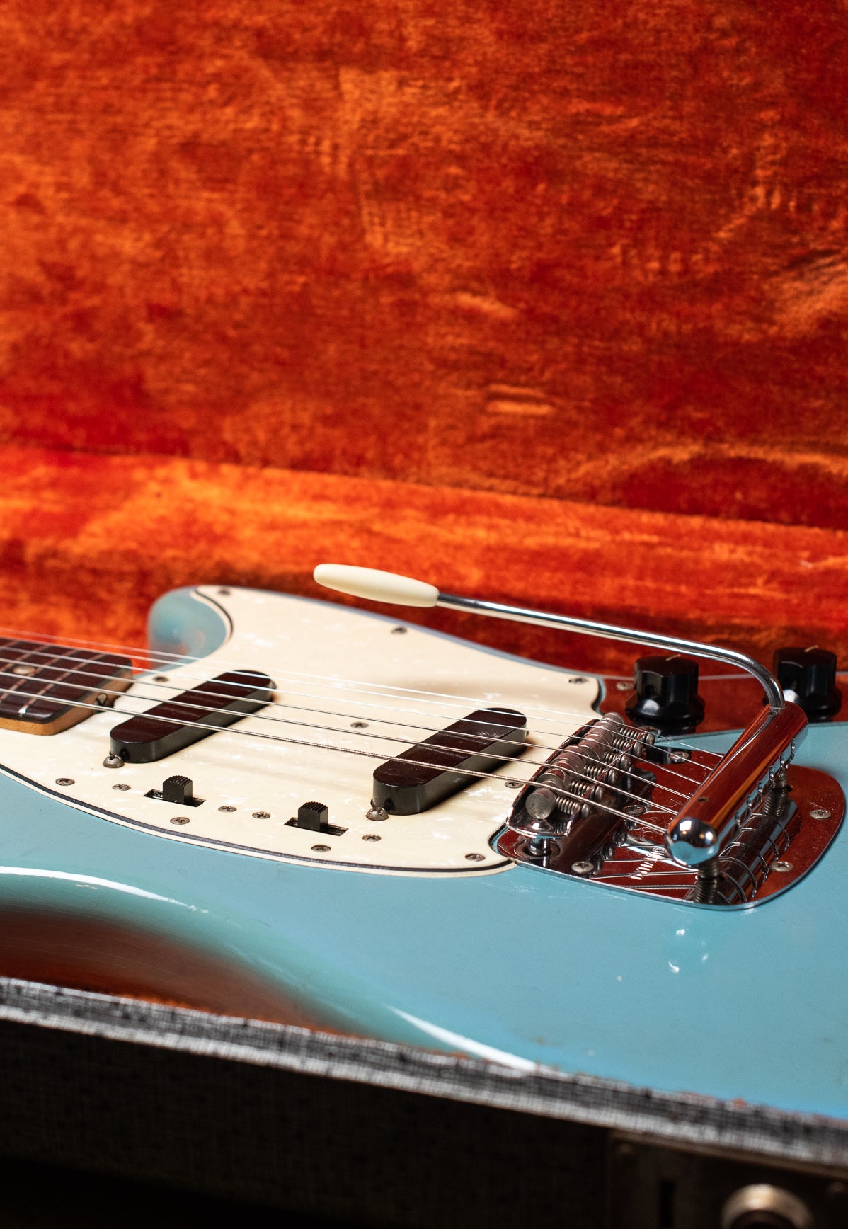 Vintage 1966 Fender Mustang Blue