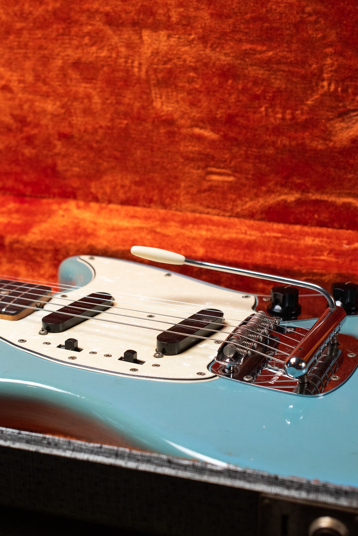 Vintage 1966 Fender Mustang Blue