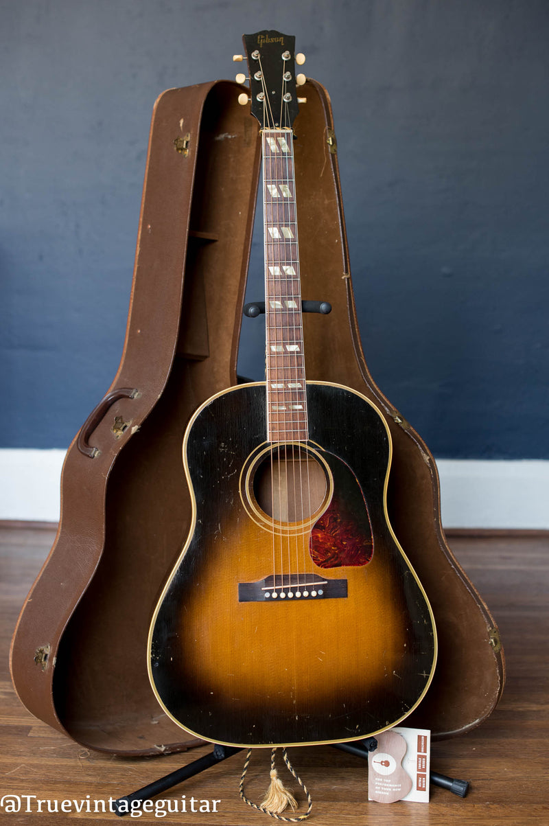 Vintage 1951 Gibson SJ acoustic guitar