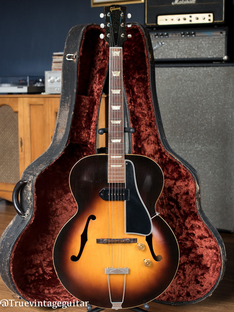 Vintage 1955 Gibson ES-150 archtop electric guitar