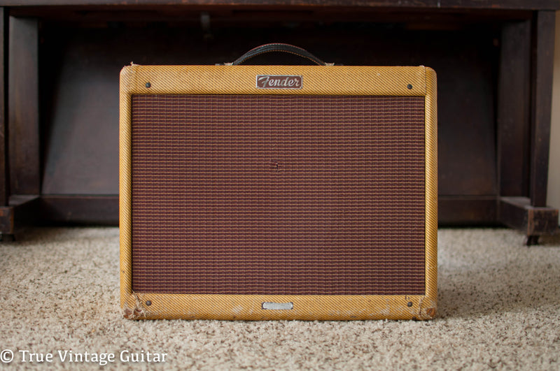 1956 Fender Deluxe Amp guitar amplifier