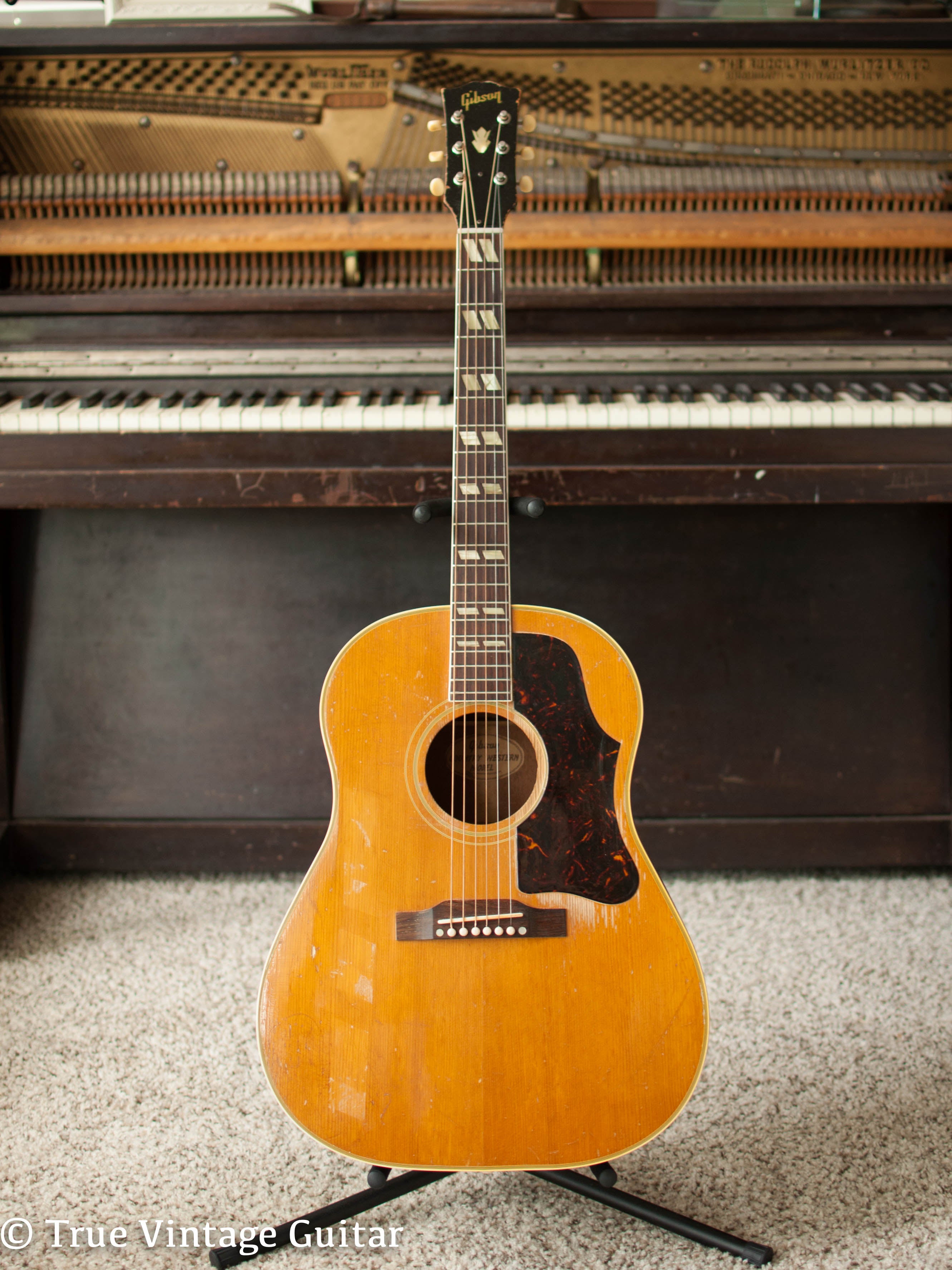 Vintage 1956 Gibson Country Western acoustic guitar