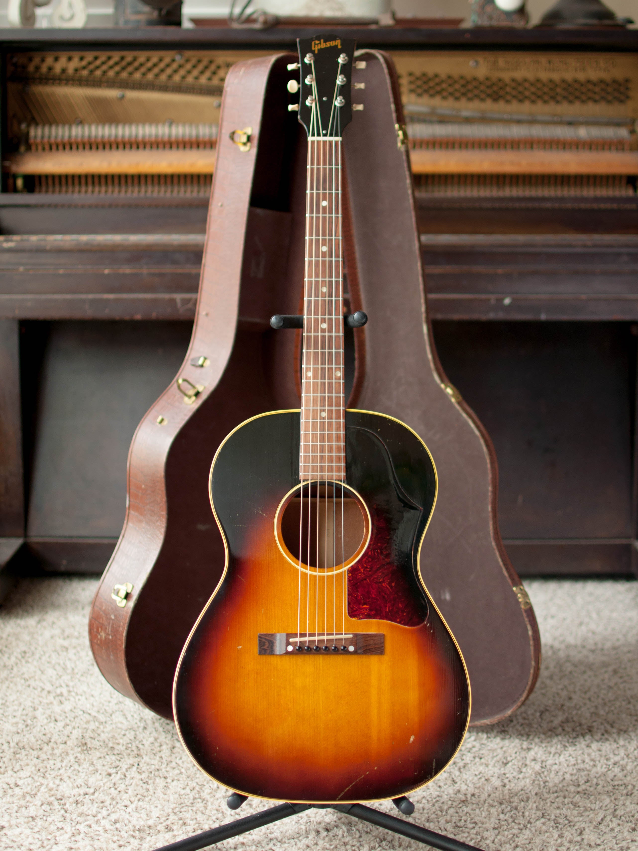 Gibson LG-2 アコースティックギター Vintage 1957 Gibson LG-2 Acoustic Guitar – True Vintage Guitar