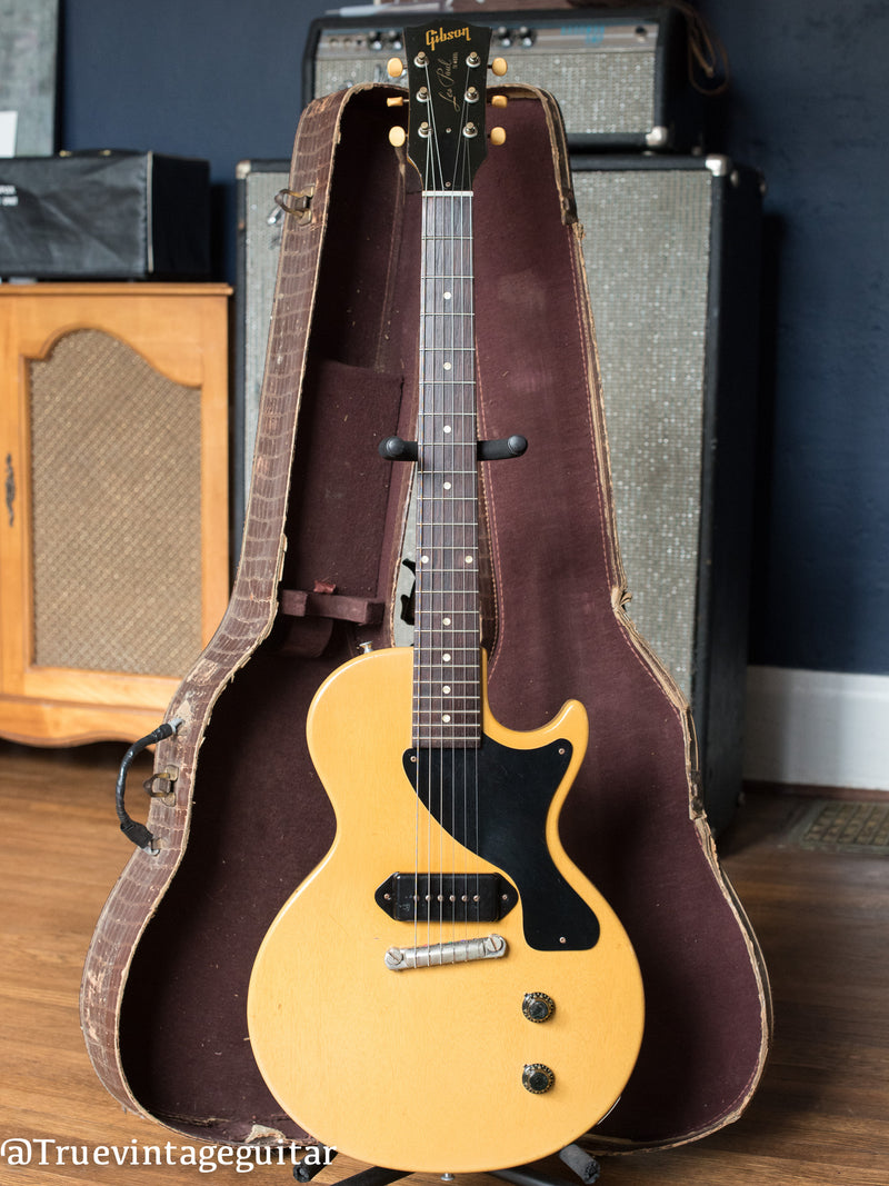 Vintage 1957 Gibson Les Paul TV Yellow guitar