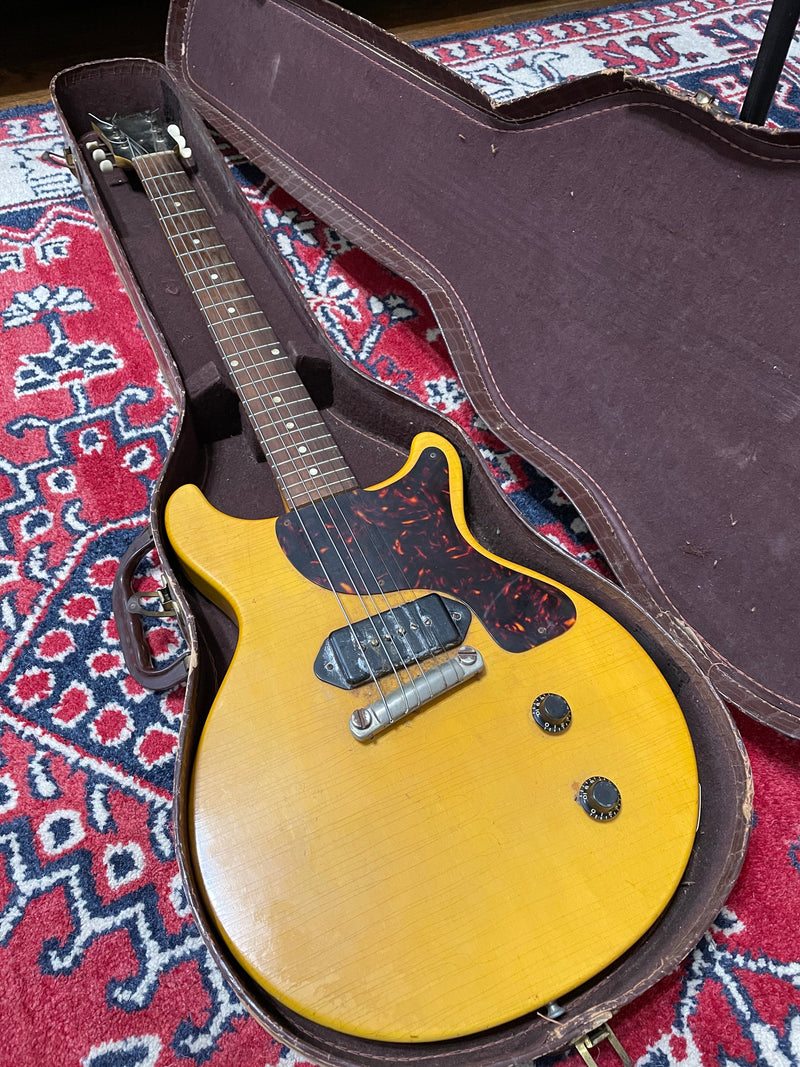 1958 Gibson Les Paul TV Model yellow junior double cut