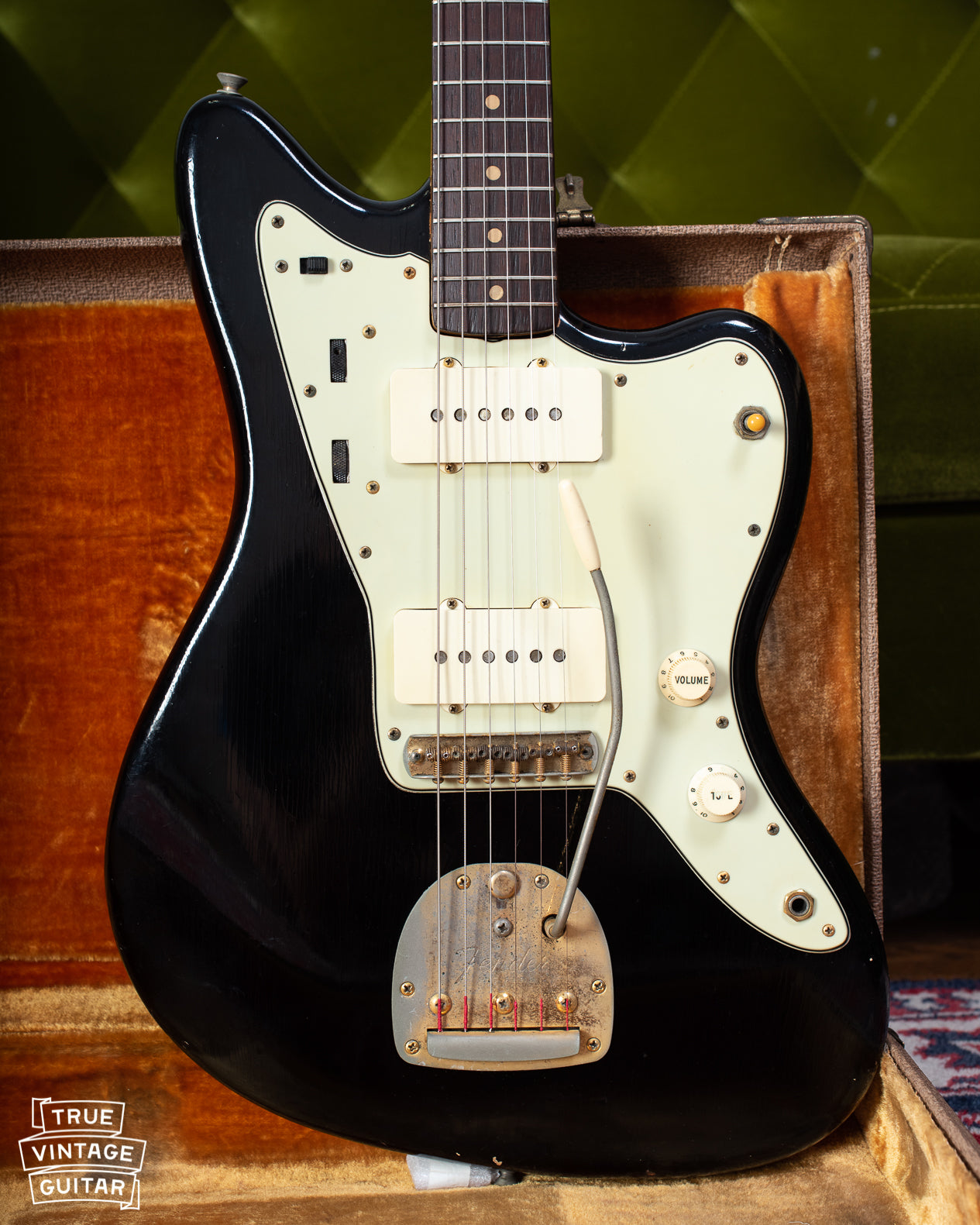 1960 Fender Jazzmaster Black Gold Hardware