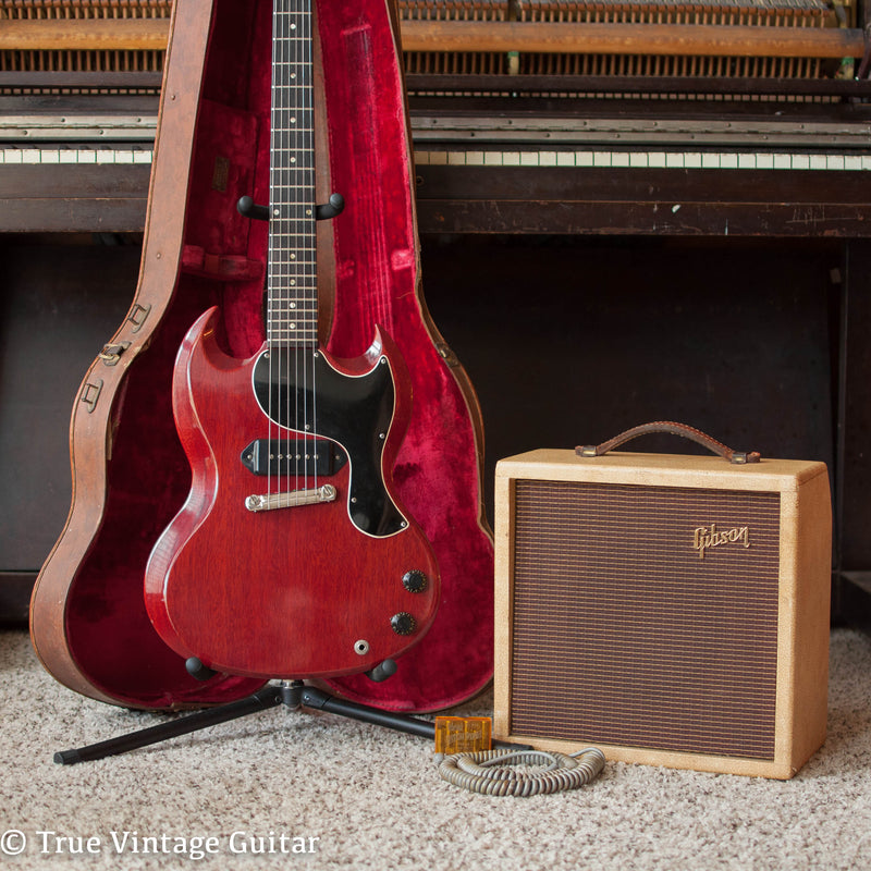 Vintage 1961 Gibson Les Paul Junior electric guitar