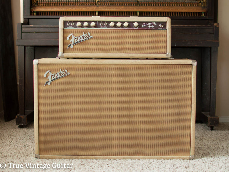 Vintage 1963 Fender Bassman guitar amplifier