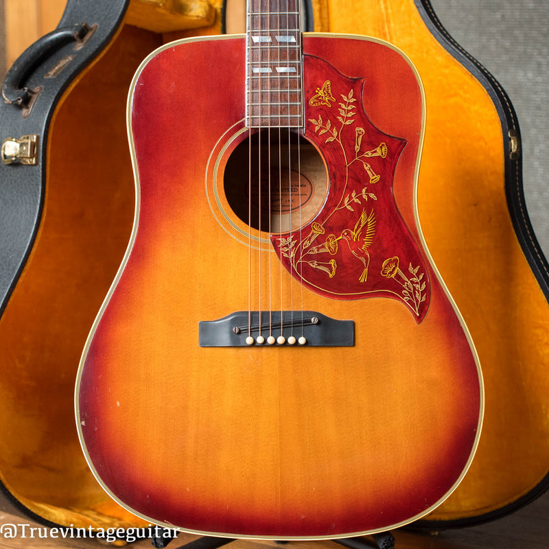 Vintage 1963 Gibson Hummingbird guitar