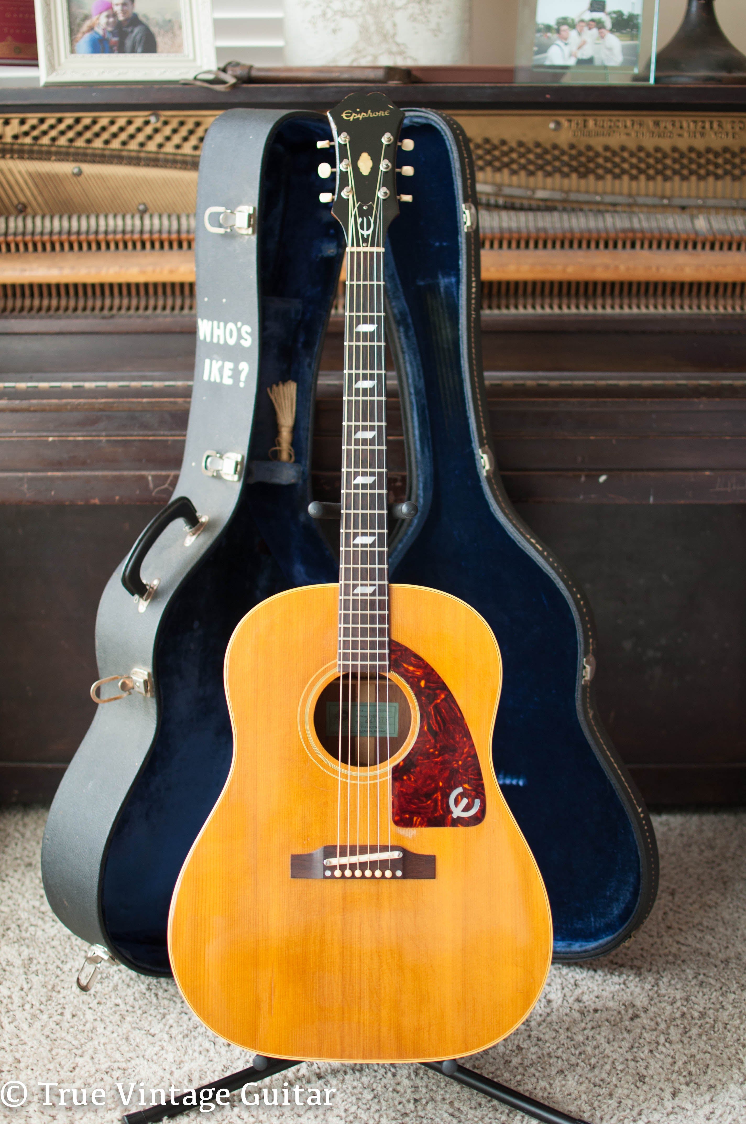 Vintage 1964 Epiphone FT-79N Texan guitar – True Vintage Guitar