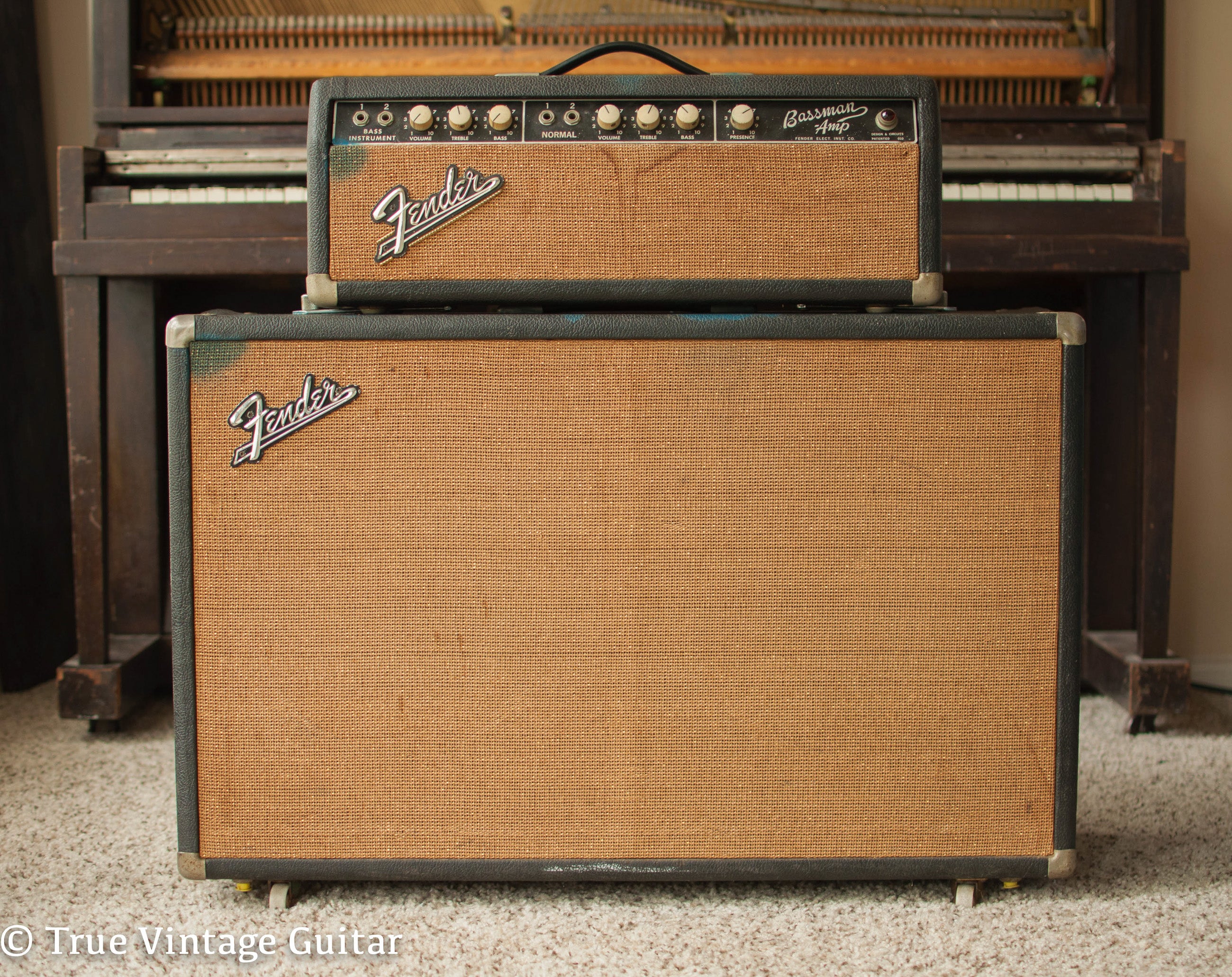 Vintage 1964 Fender Bassman 6G6-B – True Vintage Guitar