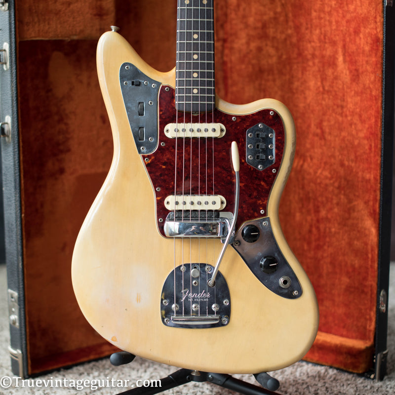 Vintage 1964 Fender Jaguar Blond finish Ash body