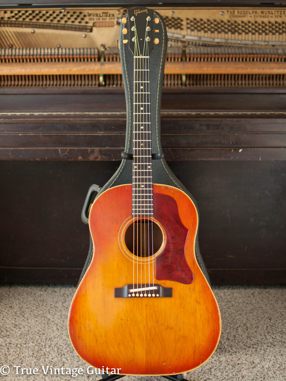Vintage 1964 Gibson J-45 ADJ Acoustic Guitar – True Vintage Guitar