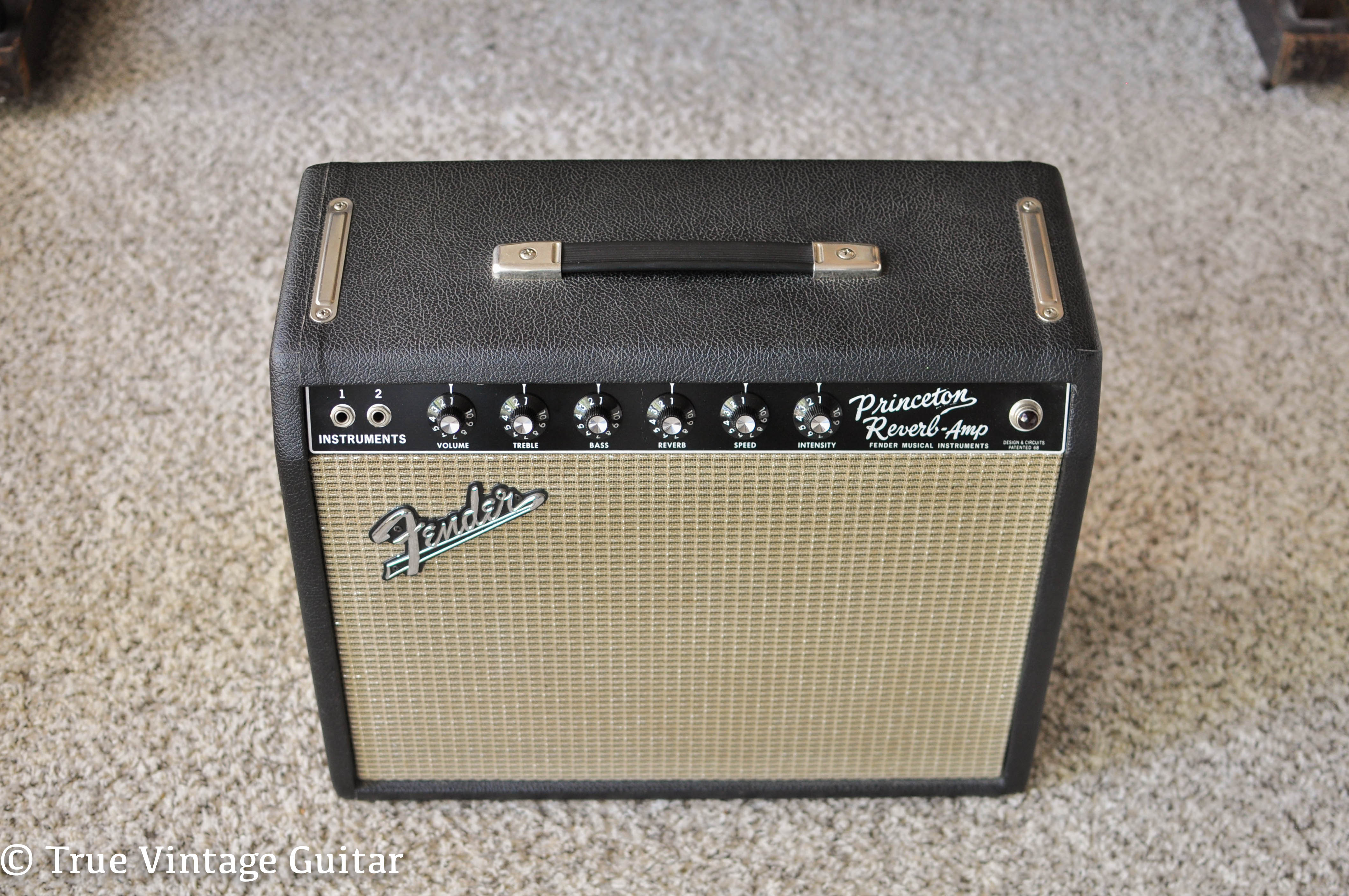 Fender Princeton Reverb guitar amp vintage 1965