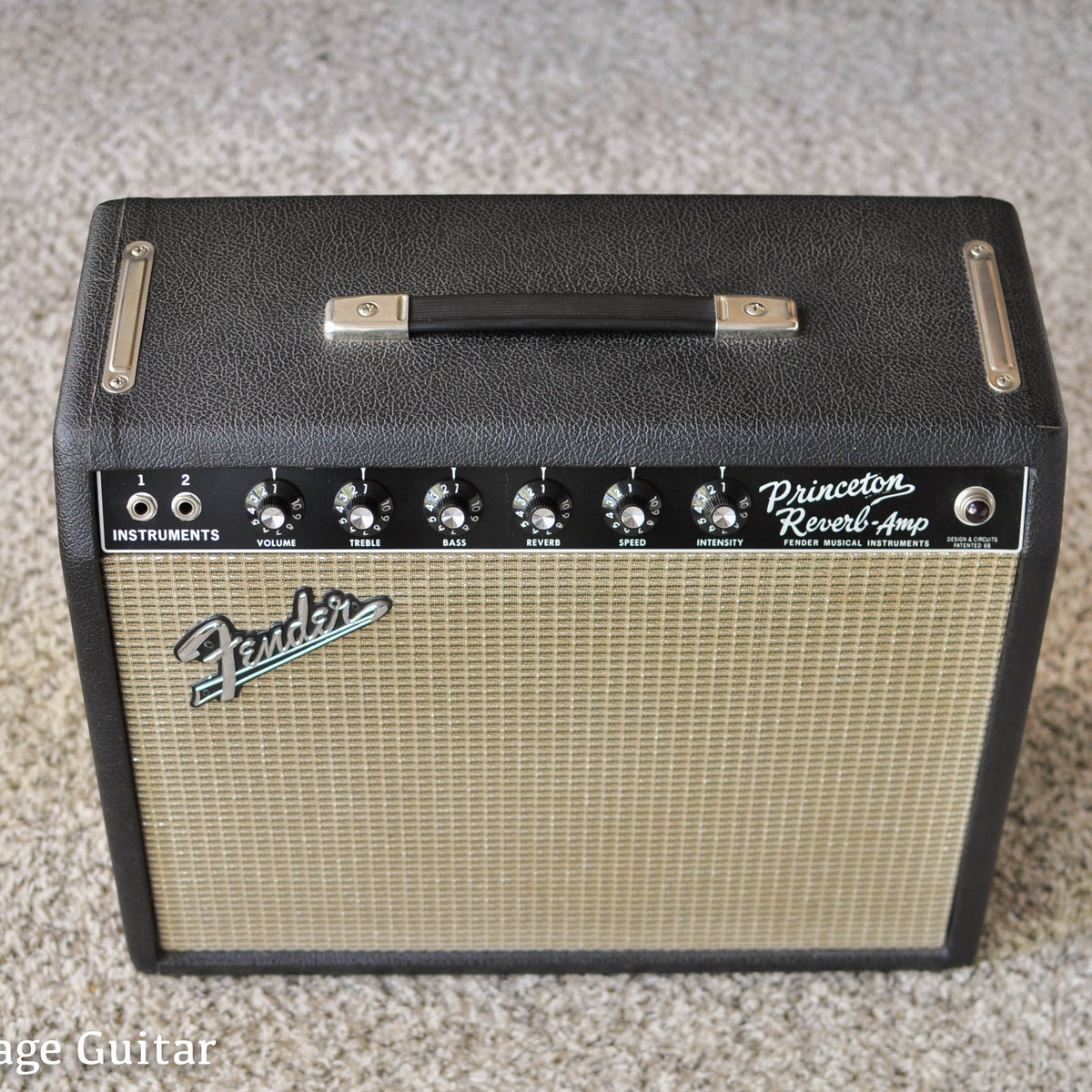 1965 Fender Princeton Reverb – True Vintage Guitar