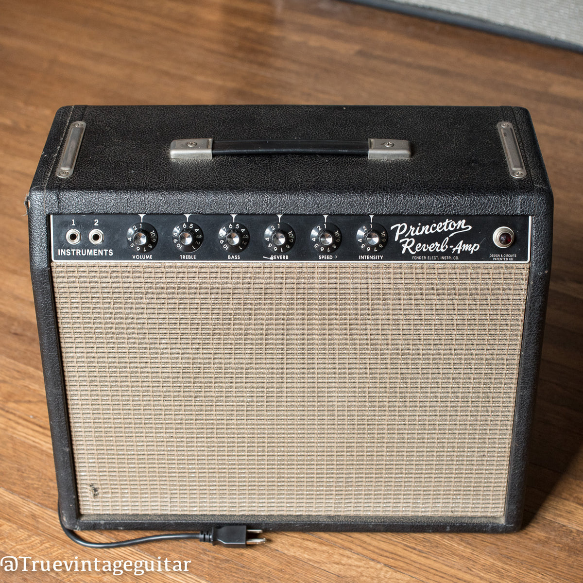 1965 Fender Princeton Reverb Amp – True Vintage Guitar