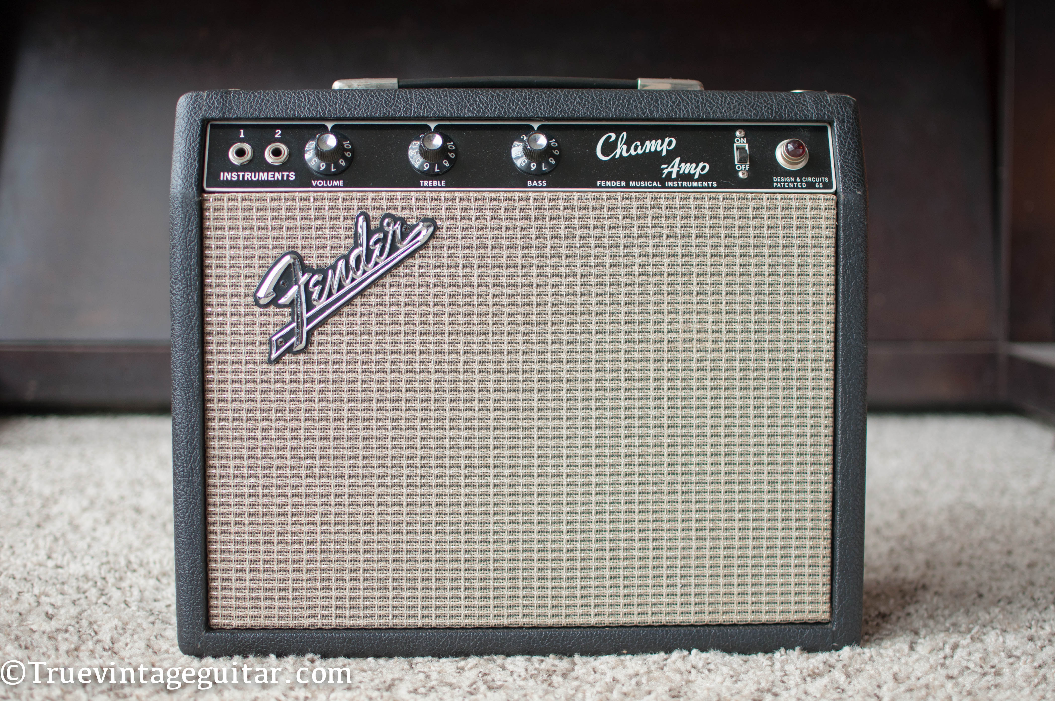 Vintage 1966 Fender Champ guitar amp