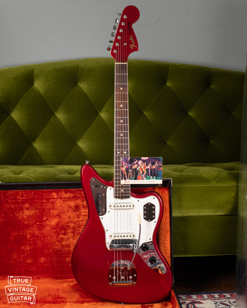 Fender Guitars with Candy Apple Red finish from the 1960s