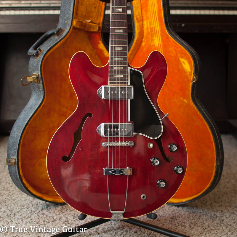 Gibson ES-330 1966 1960s Cherry Red electric guitar