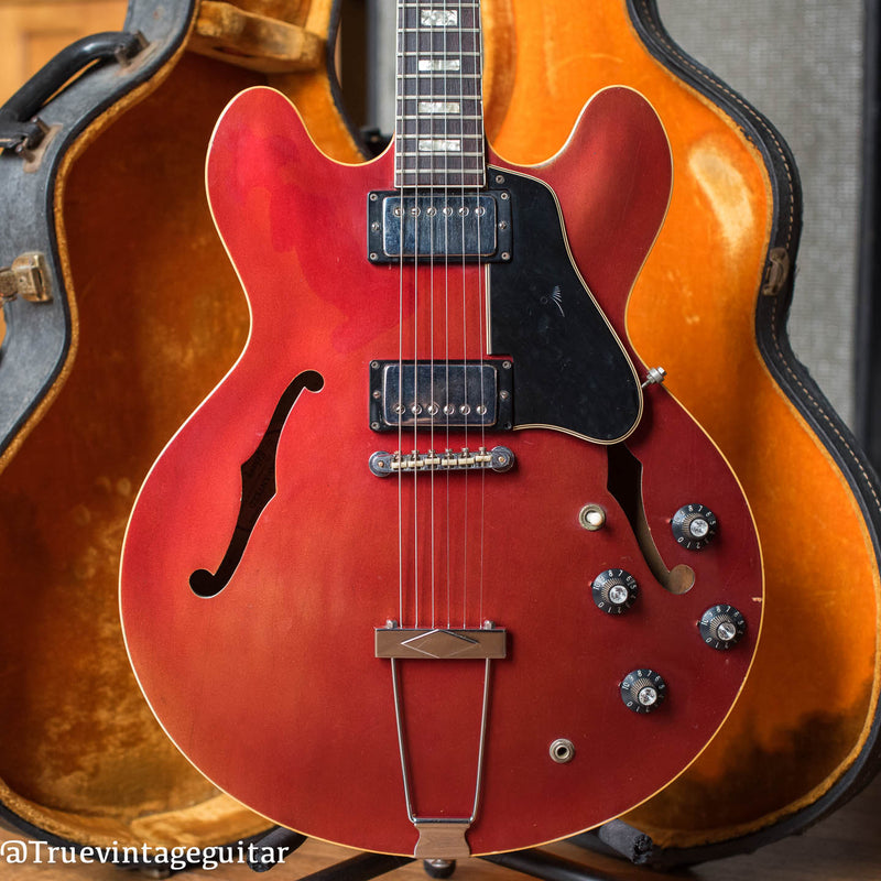 1968 Gibson ES-335TD Sparkling Burgundy electric guitar