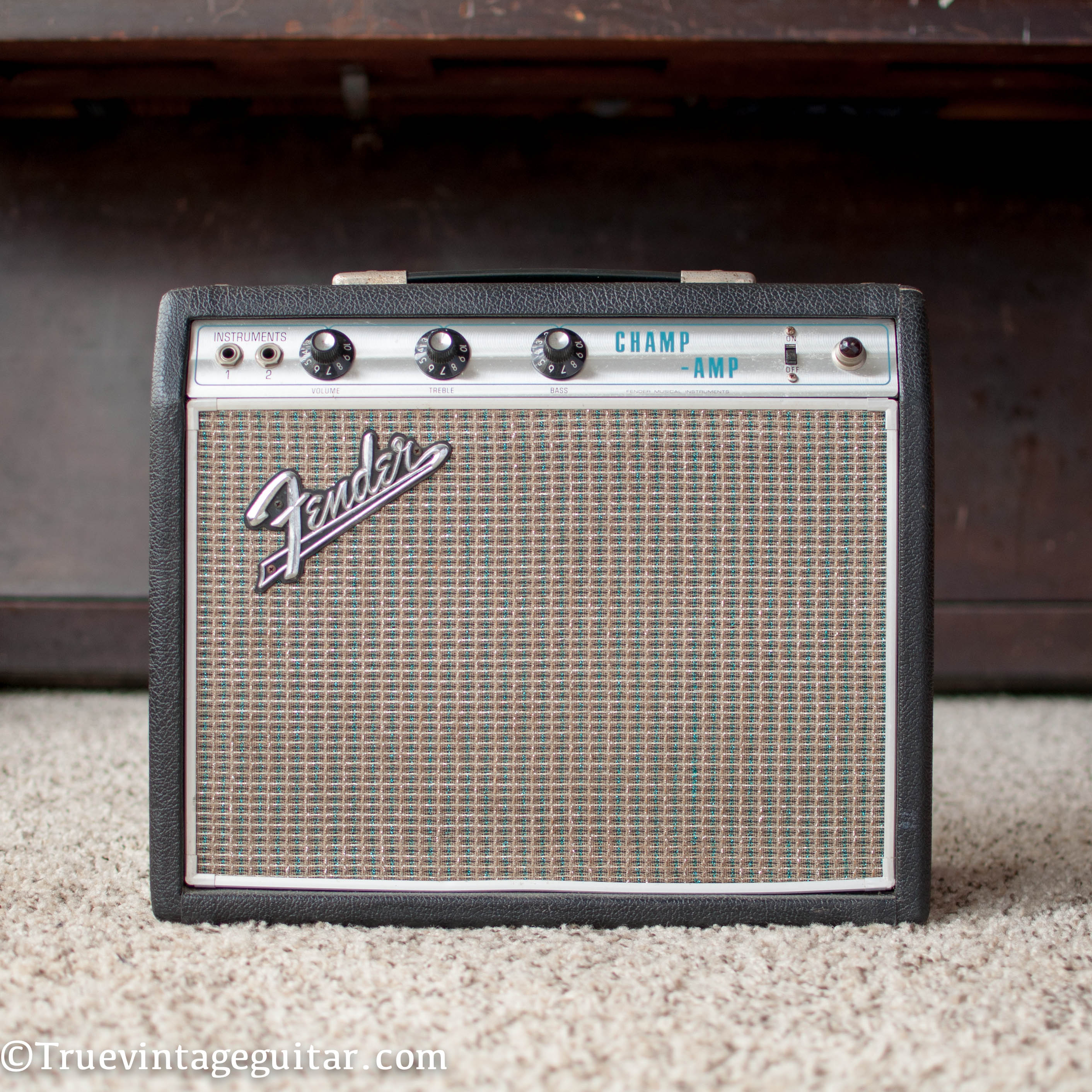 Vintage 1969 Fender Champ guitar amplifier