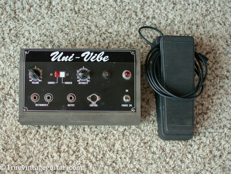 Vintage 1969 Shin-Ei Uni-Vibe guitar effects pedal – True Vintage