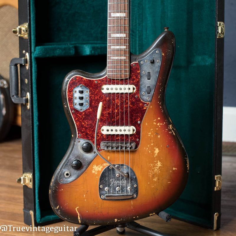 Fender Jaguar left hand, vintage 1970 guitar