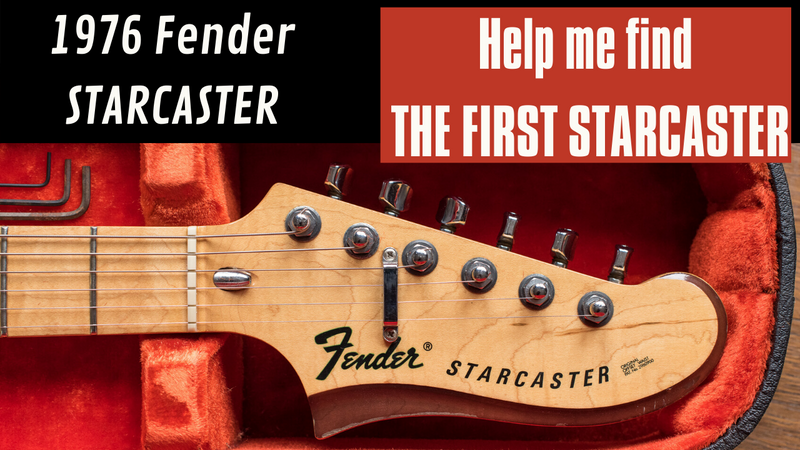 Fender Starcaster guitar buyer