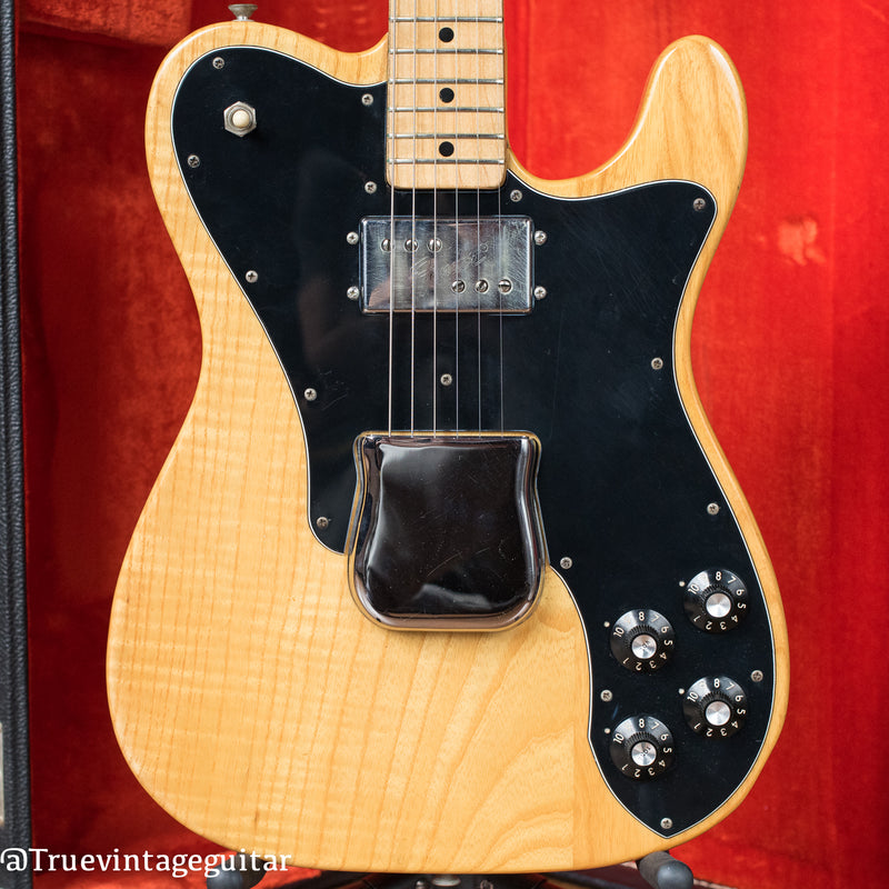 1975 Fender Telecaster Custom Natural guitar