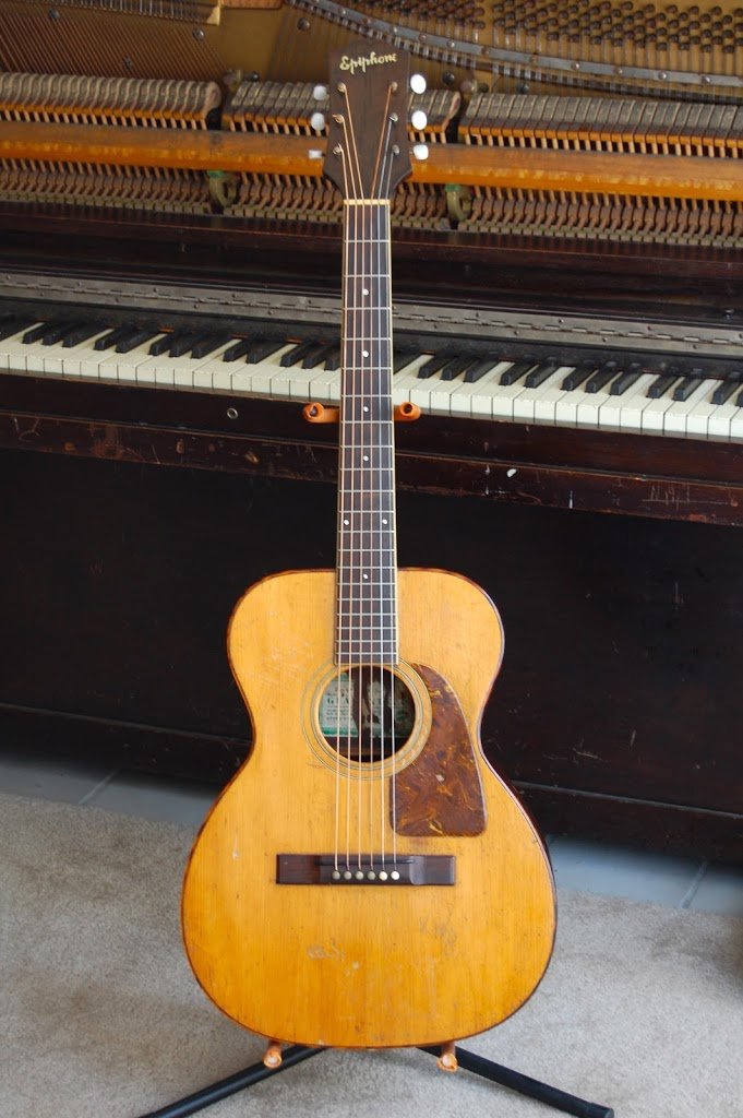 Pre-war Epiphone Flat-top: 1940 Epiphone FT-50