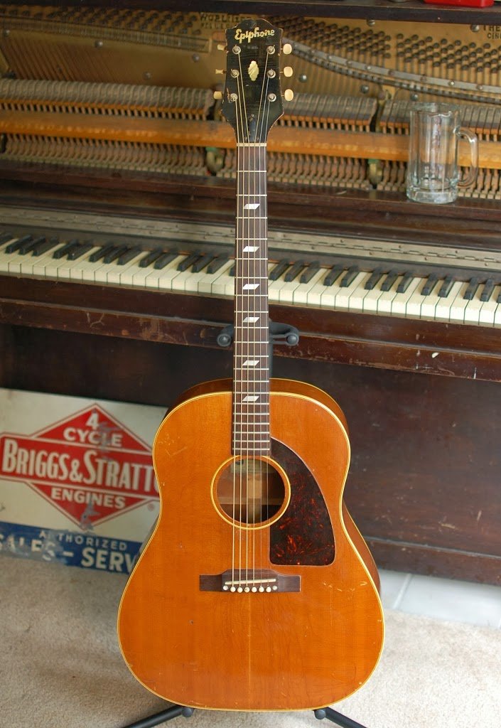The first appearance of the Epiphone Texan - c.1958