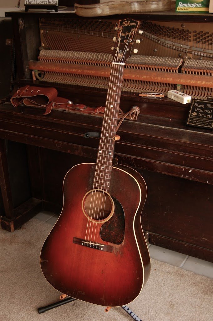 A Banner Gibson J-45 Cloaked in Rare Flame Maple