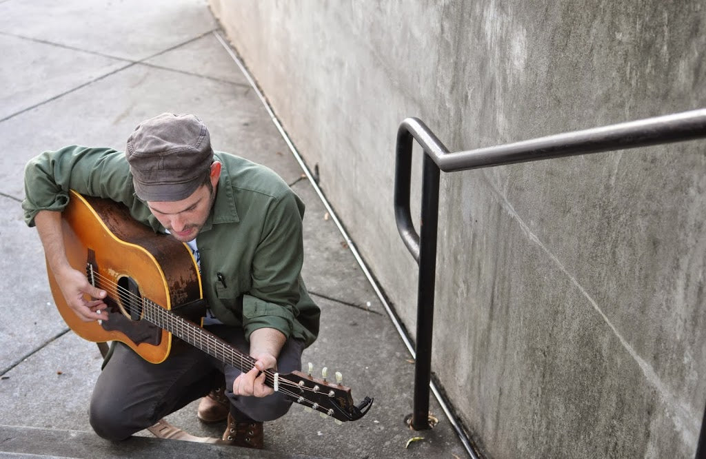 Gregory Alan Isakov vintage Gibson guitar