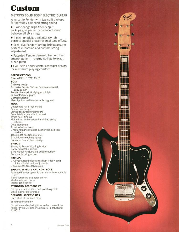 Fender Custom Maverick vintage guitar