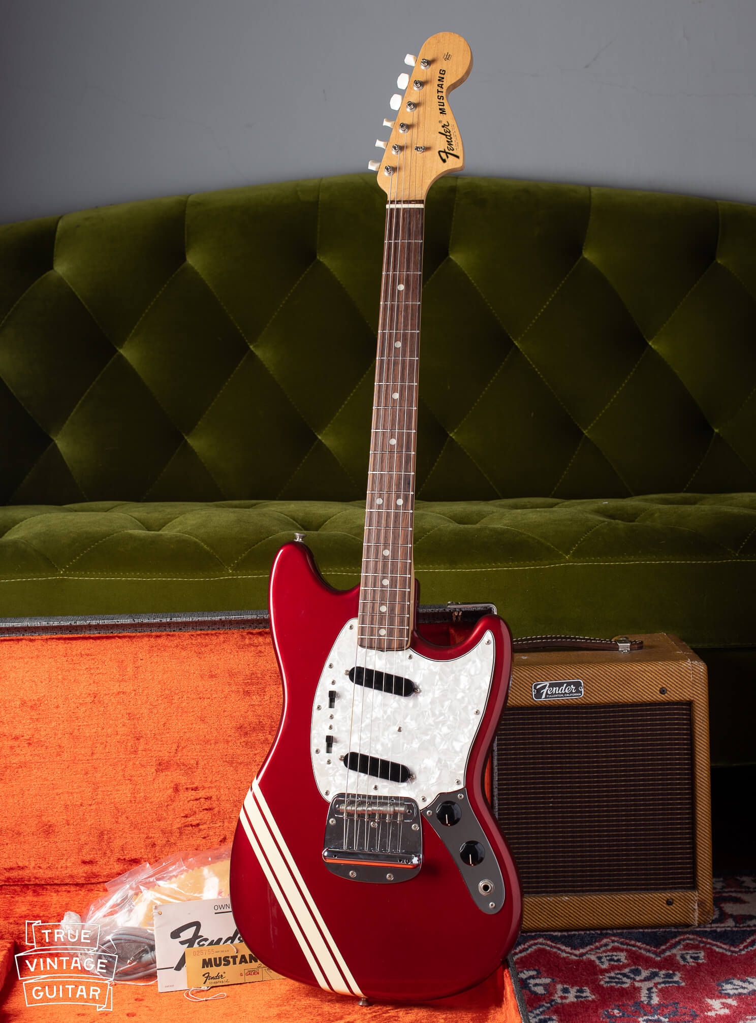 The only factory original long scale Fender Mustang? – True Vintage Guitar