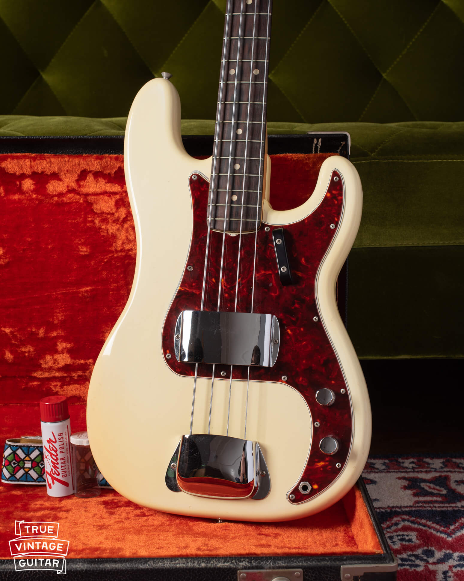 1965 Fender Precision Bass Olympic White