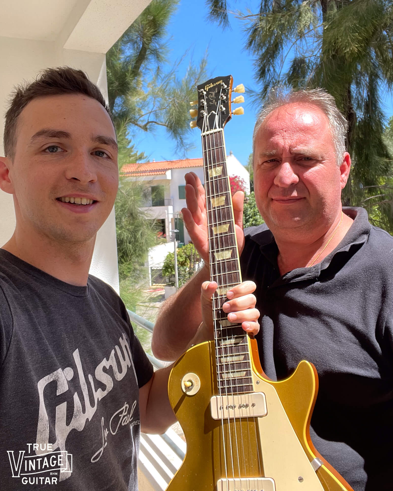 1950s Gibson Les Paul guitar buyer in Europe and Portugal