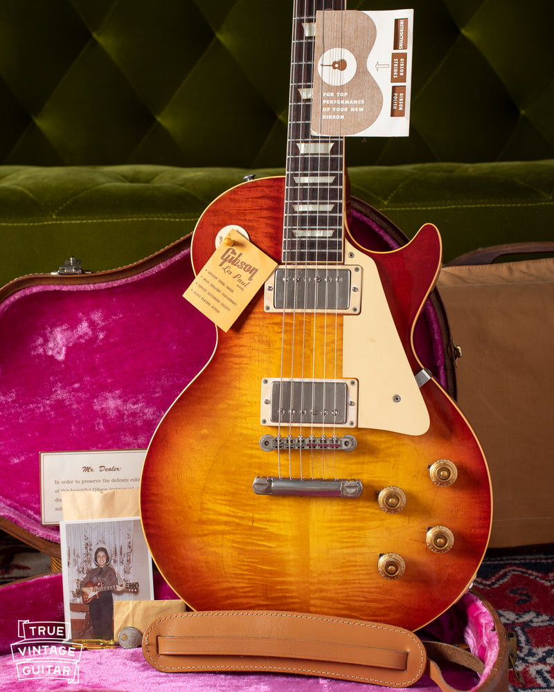 Gibson Les Paul Standard 1960 original vintage guitar, How to date a Gibson Les Paul, Gibson Les Paul Values
