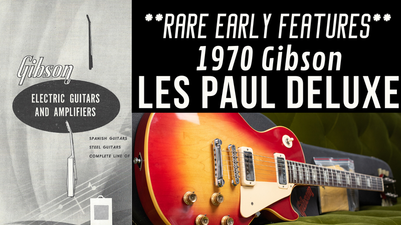 Vintage Gibson Les Paul: 1970 Gibson Les Paul Deluxe!