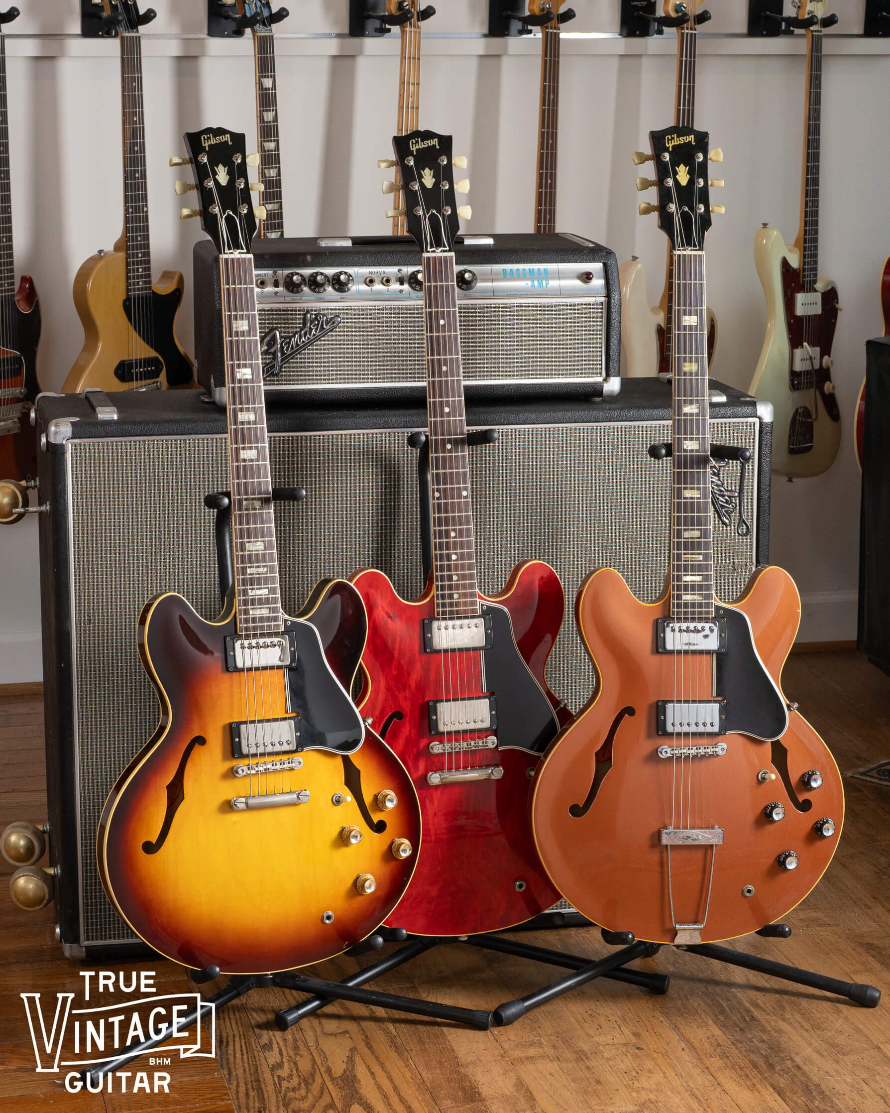 Value guide for vintage Gibson ES-335 guitars made during the 1950s and 1960s by vintage guitar expert John Shults.